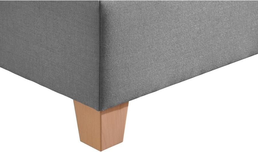 Home affaire Boxspring Fargo inclusief topper in 3 soorten matrassen in fluweel of structuurstof - Foto 6