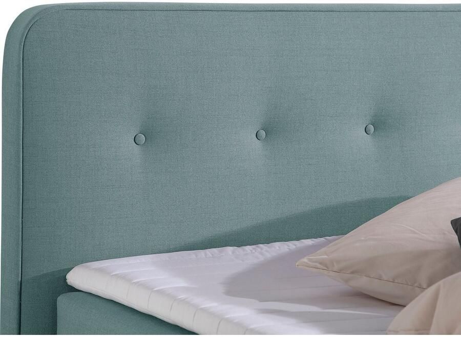 Home affaire Boxspring Fargo inclusief topper in 3 soorten matrassen in fluweel of structuurstof - Foto 3