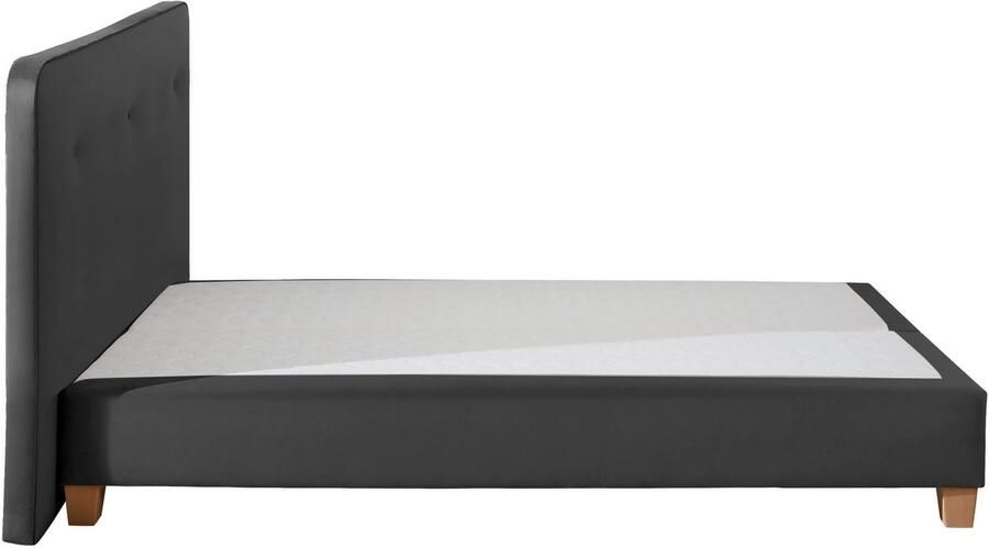 Home affaire Boxspring Fargo inclusief topper in 3 soorten matrassen in fluweel of structuurstof - Foto 7