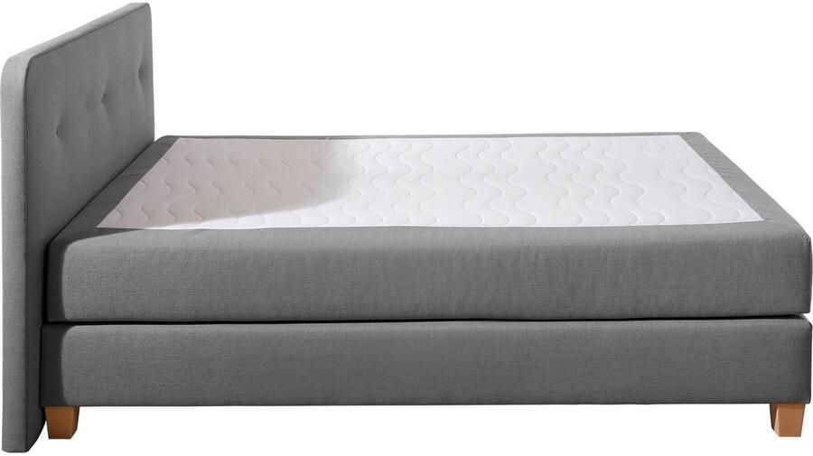 Home affaire Boxspring Fargo inclusief topper in 3 soorten matrassen in fluweel of structuurstof - Foto 8