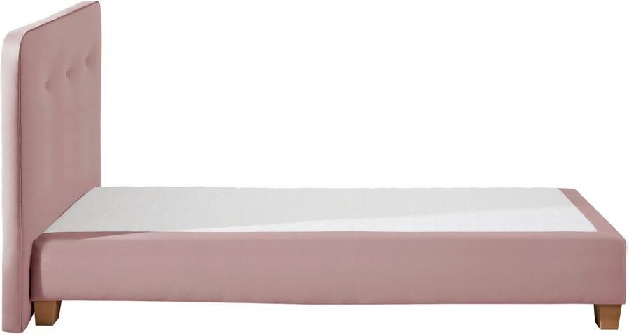 Home affaire Boxspring Fargo inclusief topper in 3 soorten matrassen in fluweel of structuurstof - Foto 6