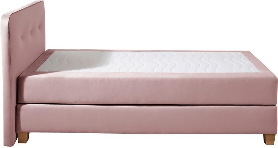 Home affaire Boxspring Fargo inclusief topper in 3 soorten matrassen in fluweel of structuurstof - Foto 7