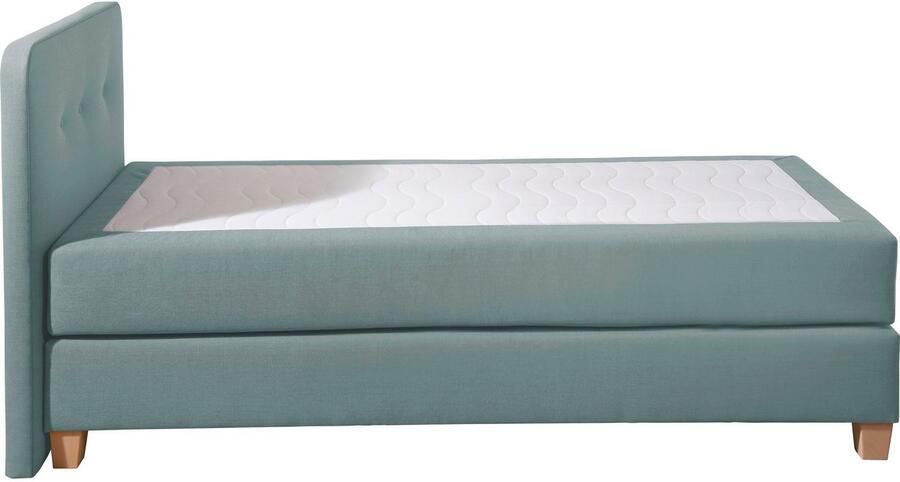 Home affaire Boxspring Fargo inclusief topper in 3 soorten matrassen in fluweel of structuurstof - Foto 8