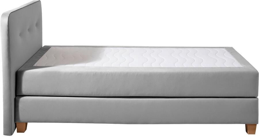 Home affaire Boxspring Fargo inclusief topper in 3 soorten matrassen in fluweel of structuurstof - Foto 7