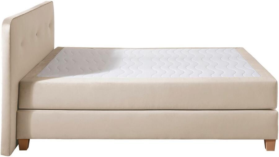 Home affaire Boxspring Fargo inclusief topper in 3 soorten matrassen in fluweel of structuurstof - Foto 6