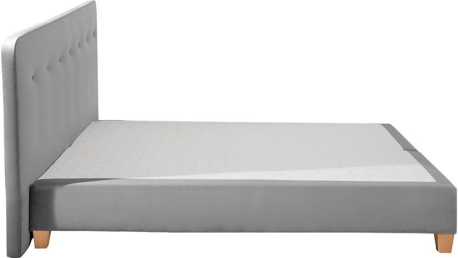 Home affaire Boxspring Fargo inclusief topper in 3 soorten matrassen in fluweel of structuurstof - Foto 6