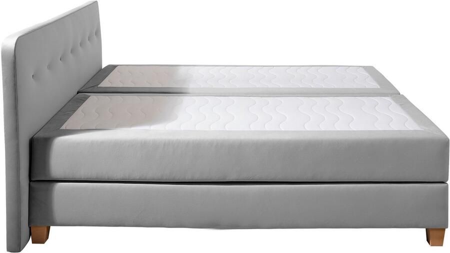 Home affaire Boxspring Fargo inclusief topper in 3 soorten matrassen in fluweel of structuurstof - Foto 7