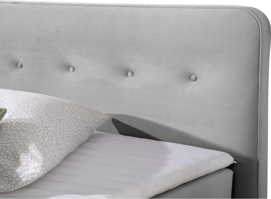 Home affaire Boxspring Fargo inclusief topper in 3 soorten matrassen in fluweel of structuurstof - Foto 2