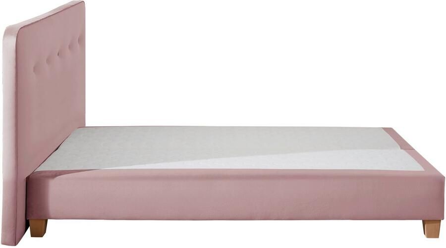 Home affaire Boxspring Fargo inclusief topper in 3 soorten matrassen in fluweel of structuurstof - Foto 7