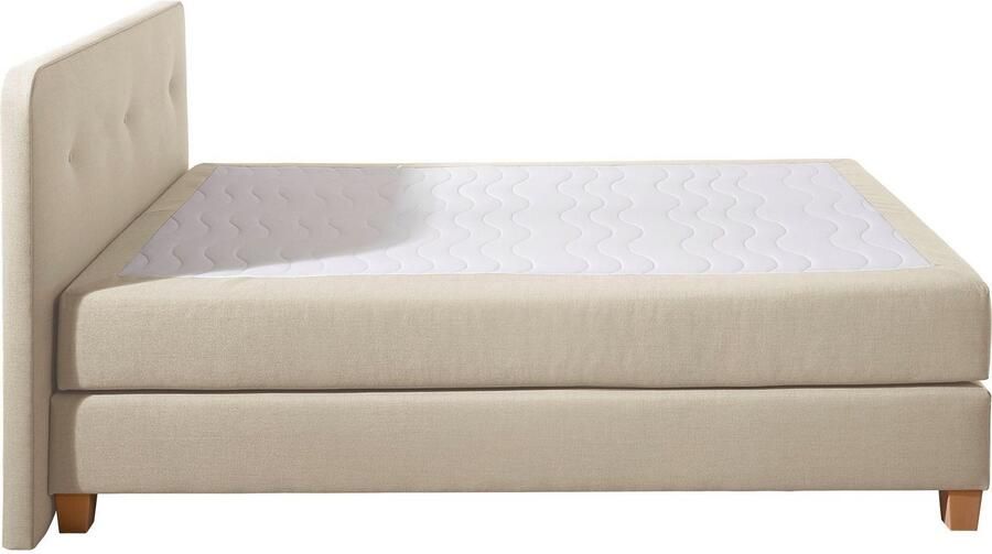 Home affaire Boxspring Fargo inclusief topper in 3 soorten matrassen in fluweel of structuurstof - Foto 7
