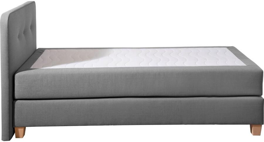 Home affaire Boxspring Fargo inclusief topper in 3 soorten matrassen in fluweel of structuurstof - Foto 8