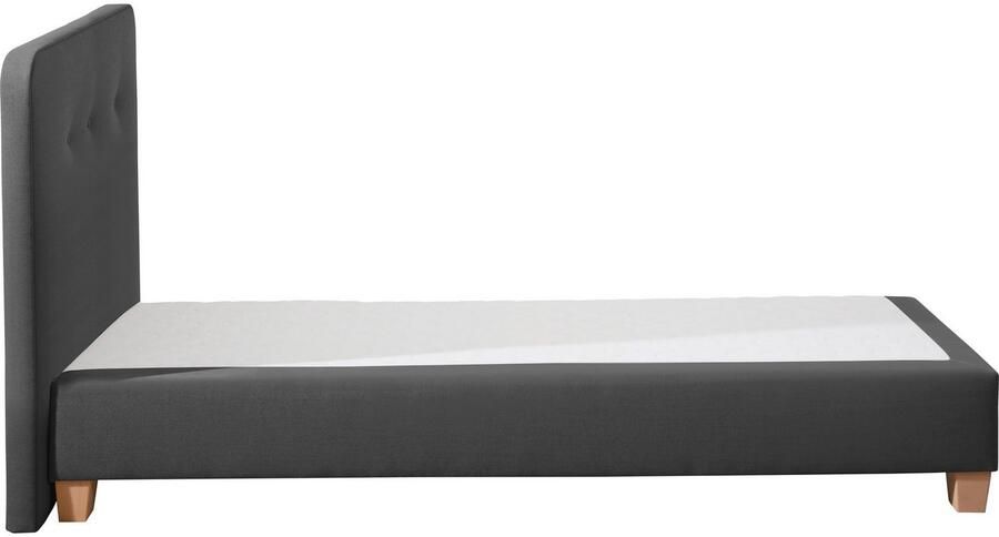 Home affaire Boxspring Fargo inclusief topper in 3 soorten matrassen in fluweel of structuurstof - Foto 8