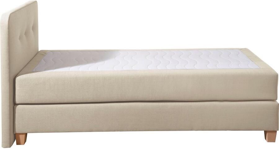 Home affaire Boxspring Fargo inclusief topper in 3 soorten matrassen in fluweel of structuurstof - Foto 8