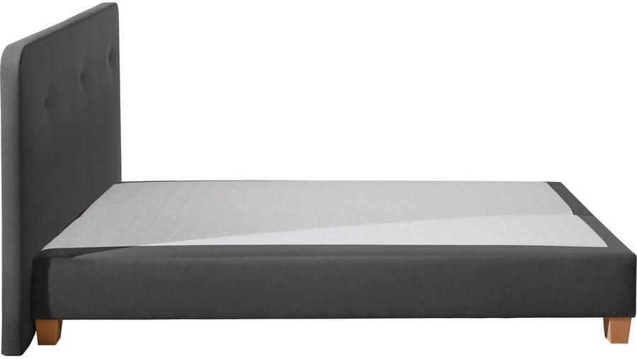 Home affaire Boxspring Fargo inclusief topper in 3 soorten matrassen in fluweel of structuurstof - Foto 7