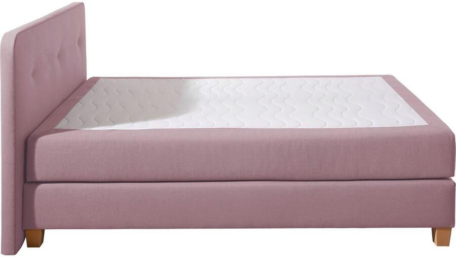 Home affaire Boxspring Fargo inclusief topper in 3 soorten matrassen in fluweel of structuurstof - Foto 7