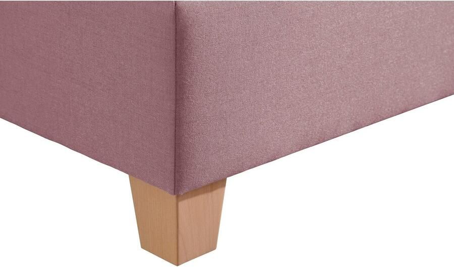 Home affaire Boxspring Fargo inclusief topper in 3 soorten matrassen in fluweel of structuurstof - Foto 6