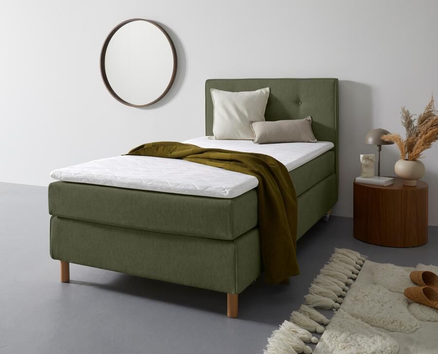 Home affaire Boxspring Heimatblick 100x200cm naar wens uitbreidbaar naar dubbel- en familiebest - Foto 13