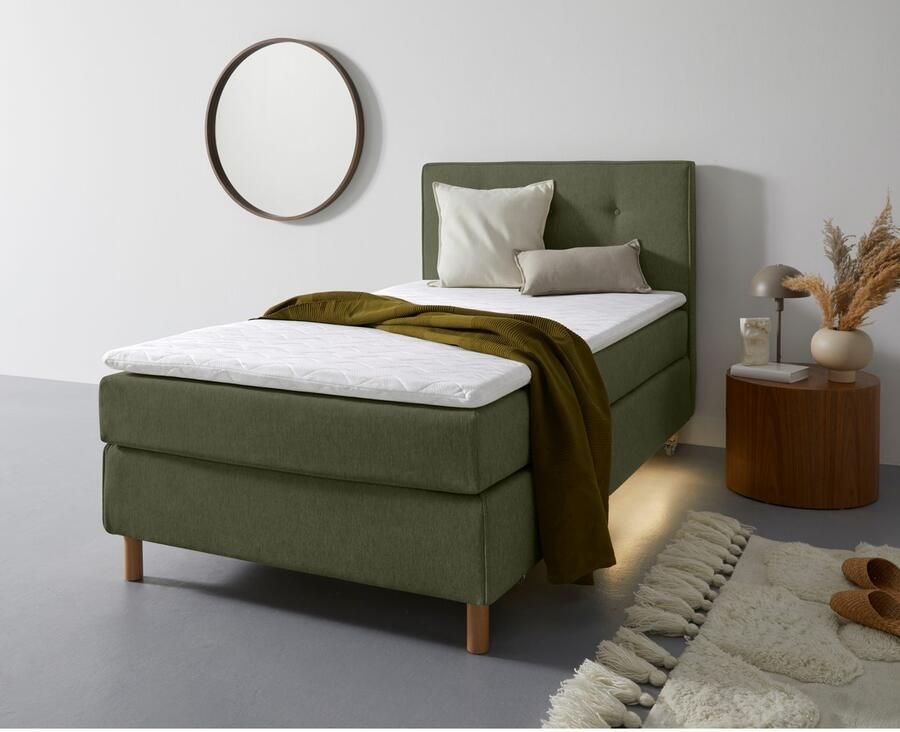 Home affaire Boxspring Heimatblick 100x200cm naar wens uitbreidbaar naar dubbel- en familiebest - Foto 7