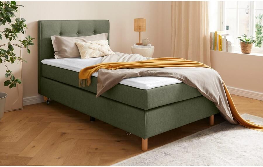 Home affaire Boxspring Heimatblick 100x200cm naar wens uitbreidbaar naar dubbel- en familiebest - Foto 10