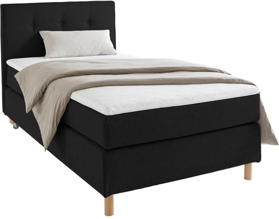 Home affaire Boxspring Heimatblick 100x200cm naar wens uitbreidbaar naar dubbel- en familiebest - Foto 13