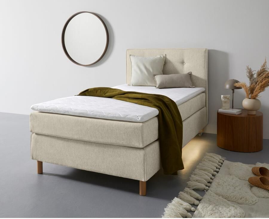 Home affaire Boxspring Heimatblick 100x200cm naar wens uitbreidbaar naar dubbel- en familiebest - Foto 6