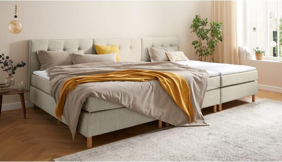 Home affaire Boxspring Heimatblick 100x200cm naar wens uitbreidbaar naar dubbel- en familiebest - Foto 11