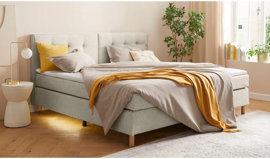 Home affaire Boxspring Heimatblick 100x200cm naar wens uitbreidbaar naar dubbel- en familiebest - Foto 10