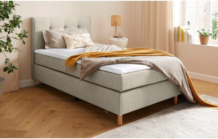 Home affaire Boxspring Heimatblick 100x200cm naar wens uitbreidbaar naar dubbel- en familiebest - Foto 9