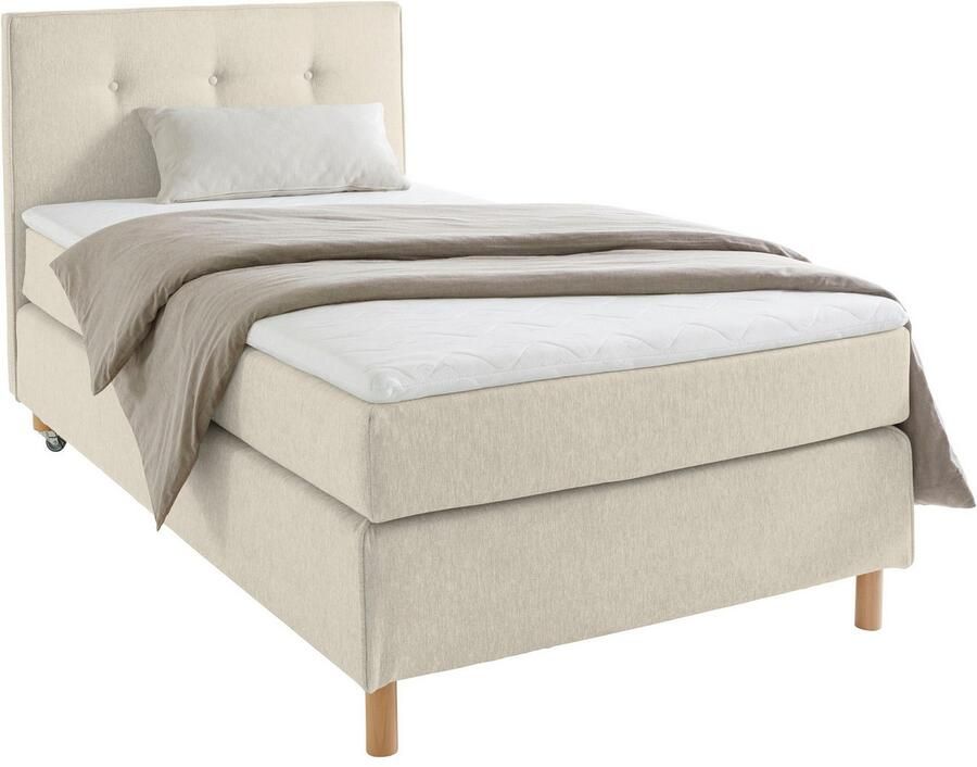 Home affaire Boxspring Heimatblick 100x200cm naar wens uitbreidbaar naar dubbel- en familiebest - Foto 6
