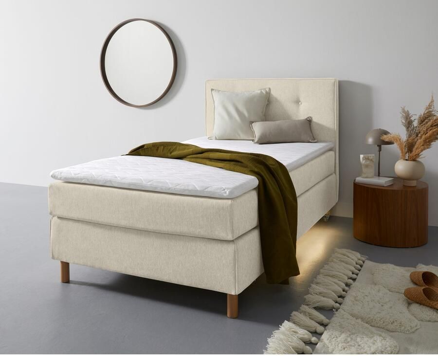 Home affaire Boxspring Heimatblick 100x200cm naar wens uitbreidbaar naar dubbel- en familiebest - Foto 11