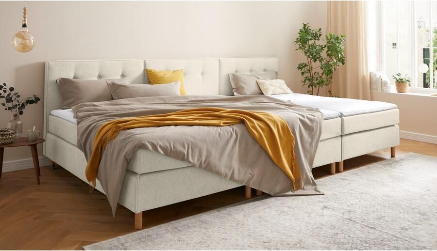 Home affaire Boxspring Heimatblick 100x200cm naar wens uitbreidbaar naar dubbel- en familiebest - Foto 10