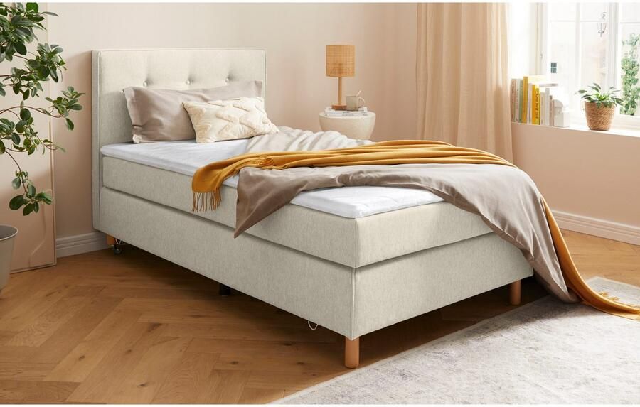 Home affaire Boxspring Heimatblick 100x200cm naar wens uitbreidbaar naar dubbel- en familiebest - Foto 8