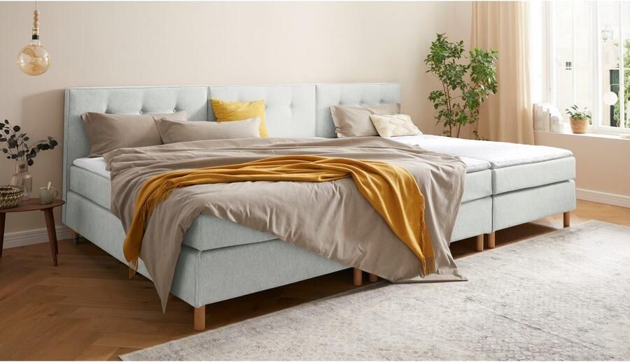 Home affaire Boxspring Heimatblick 100x200cm naar wens uitbreidbaar naar dubbel- en familiebest - Foto 10
