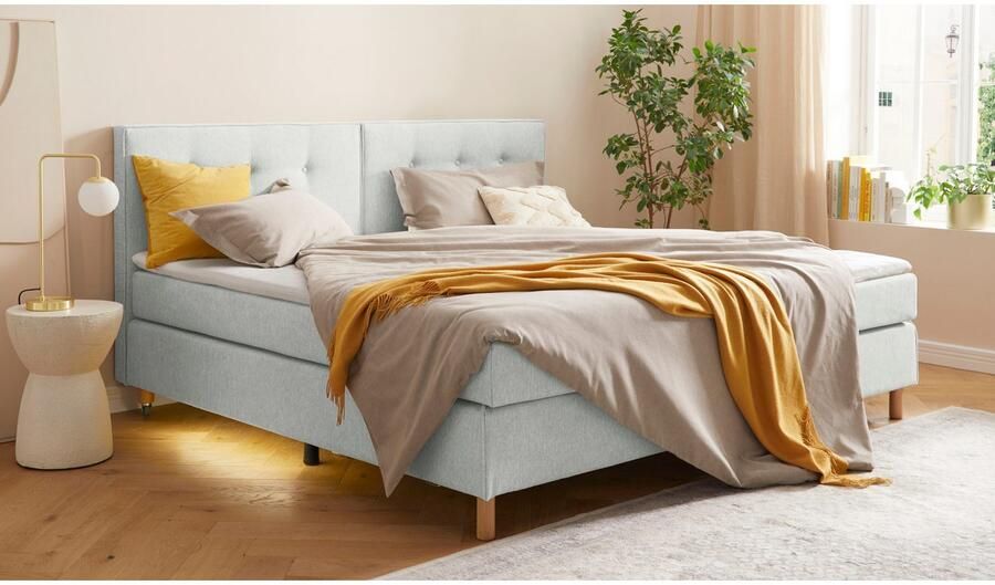 Home affaire Boxspring Heimatblick 100x200cm naar wens uitbreidbaar naar dubbel- en familiebest - Foto 9