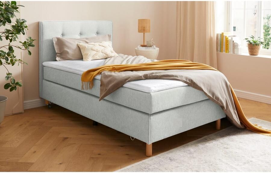 Home affaire Boxspring Heimatblick 100x200cm naar wens uitbreidbaar naar dubbel- en familiebest - Foto 8