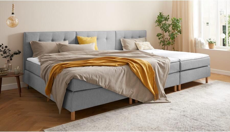 Home affaire Boxspring Heimatblick 100x200cm naar wens uitbreidbaar naar dubbel- en familiebest - Foto 12