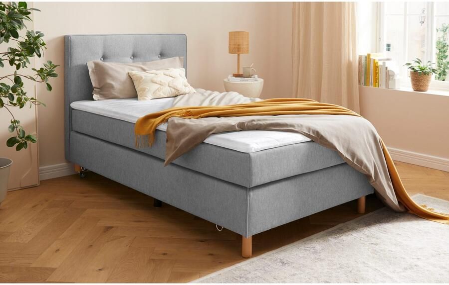 Home affaire Boxspring Heimatblick 100x200cm naar wens uitbreidbaar naar dubbel- en familiebest - Foto 10