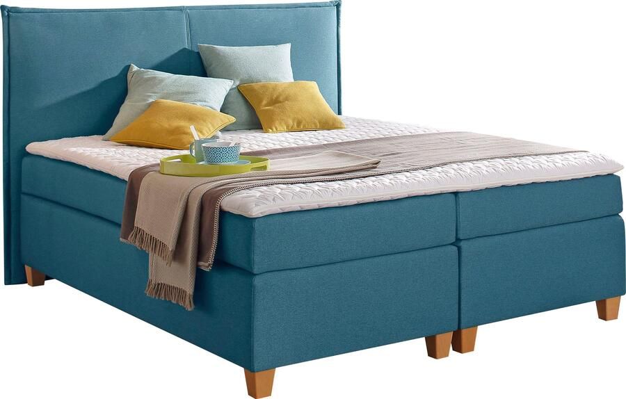 Home affaire Boxspring Houssay incl. topmatras 5 breedtes 2 hardheden ook in extra lang 220 cm - Foto 2