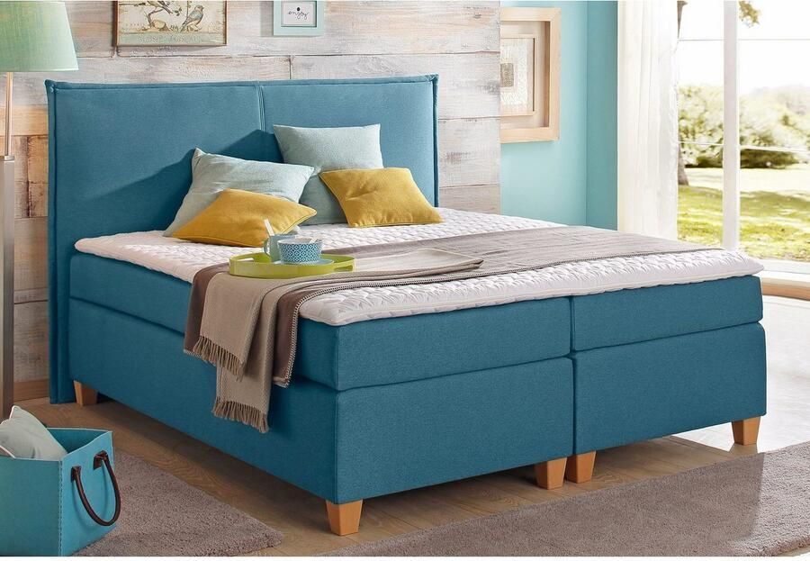 Home affaire Boxspring Houssay incl. topmatras 5 breedtes 2 hardheden ook in extra lang 220 cm - Foto 3