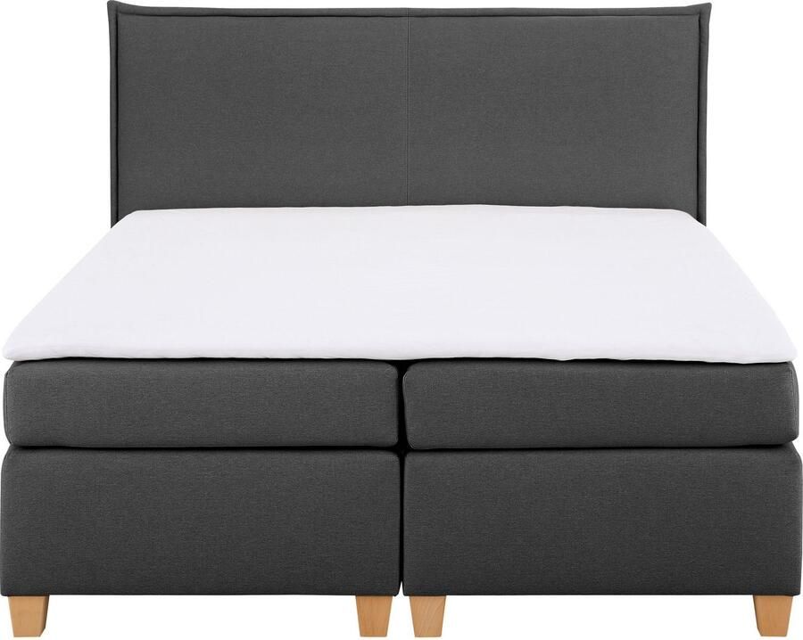 Home affaire Boxspring Houssay incl. topmatras 5 breedtes 2 hardheden ook in extra lang 220 cm