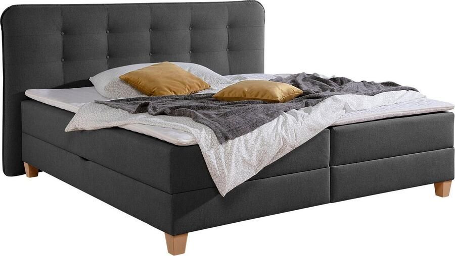 Home affaire Boxspring inclusief topmatras van koudschuim en bedkist - Foto 5
