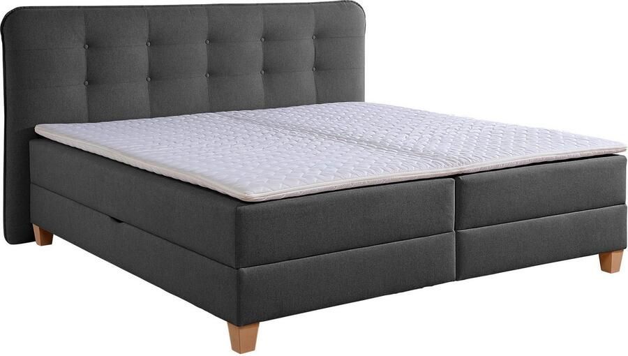 Home affaire Boxspring inclusief topmatras van koudschuim en bedkist - Foto 4