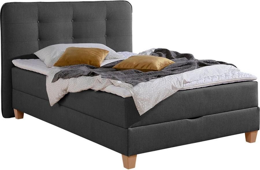 Home affaire Boxspring inclusief topmatras van koudschuim en bedkist - Foto 3