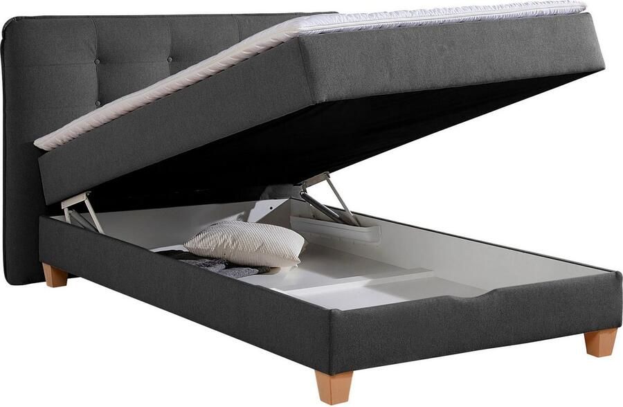 Home affaire Boxspring inclusief topmatras van koudschuim en bedkist - Foto 4