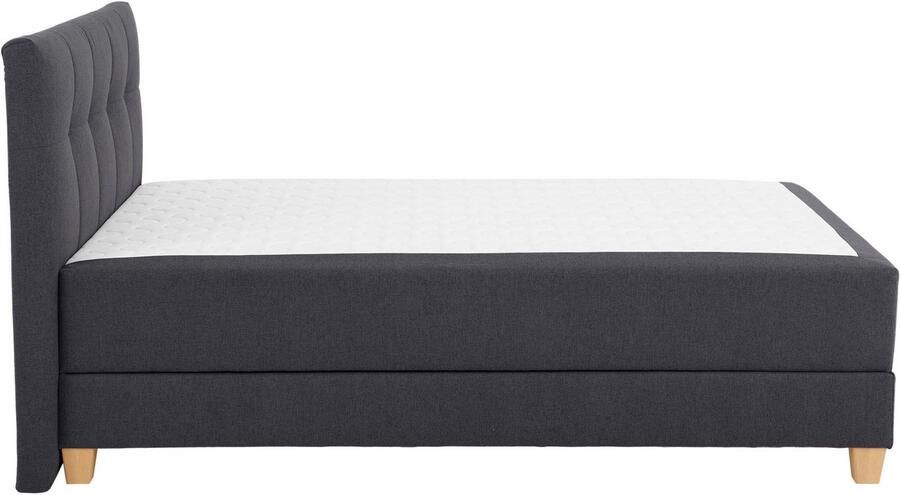 Home affaire Boxspring Lonrai in h2 h3 & h4 en xxl verlengde 220 cm kiesbaar incl. topper - Foto 7