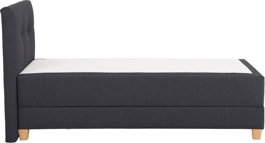 Home affaire Boxspring Lonrai in h2 h3 & h4 en xxl verlengde 220 cm kiesbaar incl. topper - Foto 8