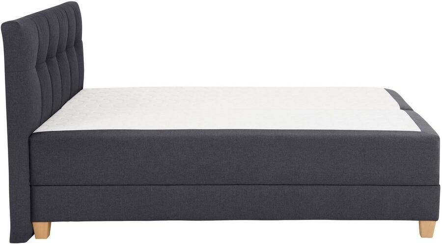Home affaire Boxspring Lonrai in h2 h3 & h4 en xxl verlengde 220 cm kiesbaar incl. topper - Foto 7