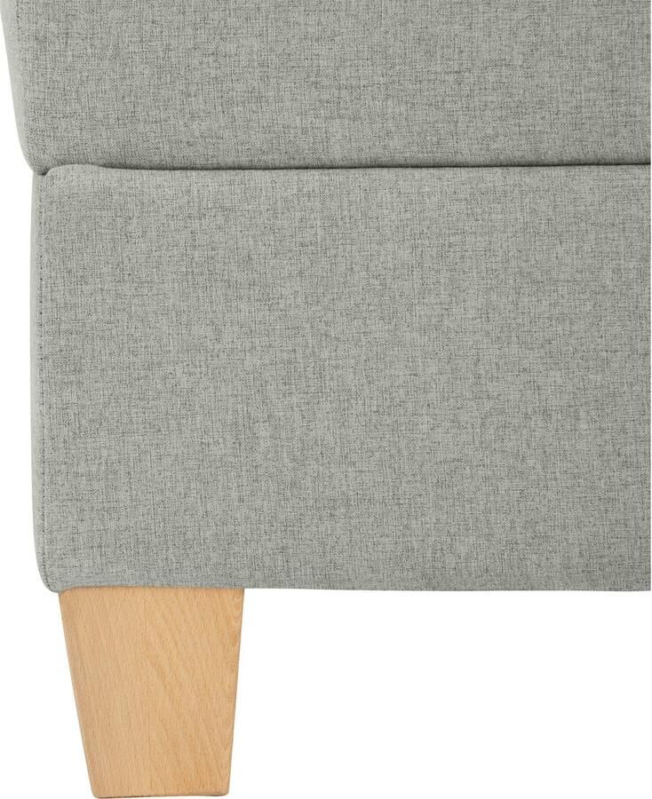 Home affaire Boxspring Lonrai in h2 h3 & h4 en xxl verlengde 220 cm kiesbaar incl. topper