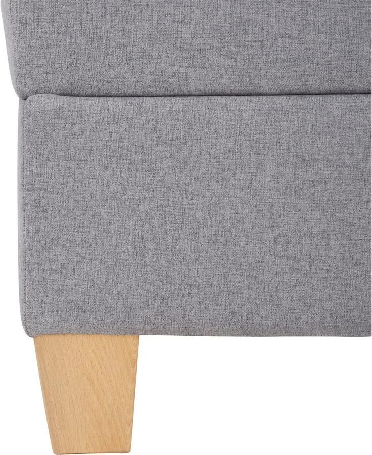 Home affaire Boxspring Lonrai in h2 h3 & h4 en xxl verlengde 220 cm kiesbaar incl. topper