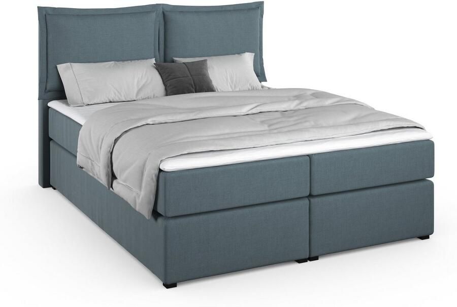 Home affaire Boxspring Lysann 5-voudig verstelbaar hoofdbord in 4 breedten 3 matrassoorten - Foto 3